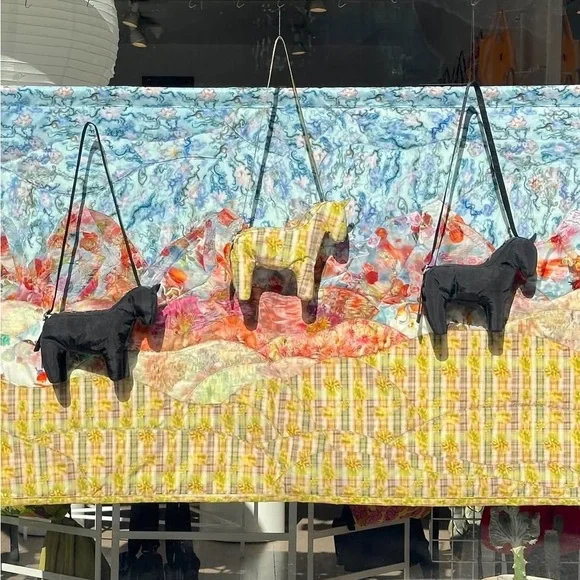 BAGGU x Collina Strada horse bag in black - Picture 3 of 7